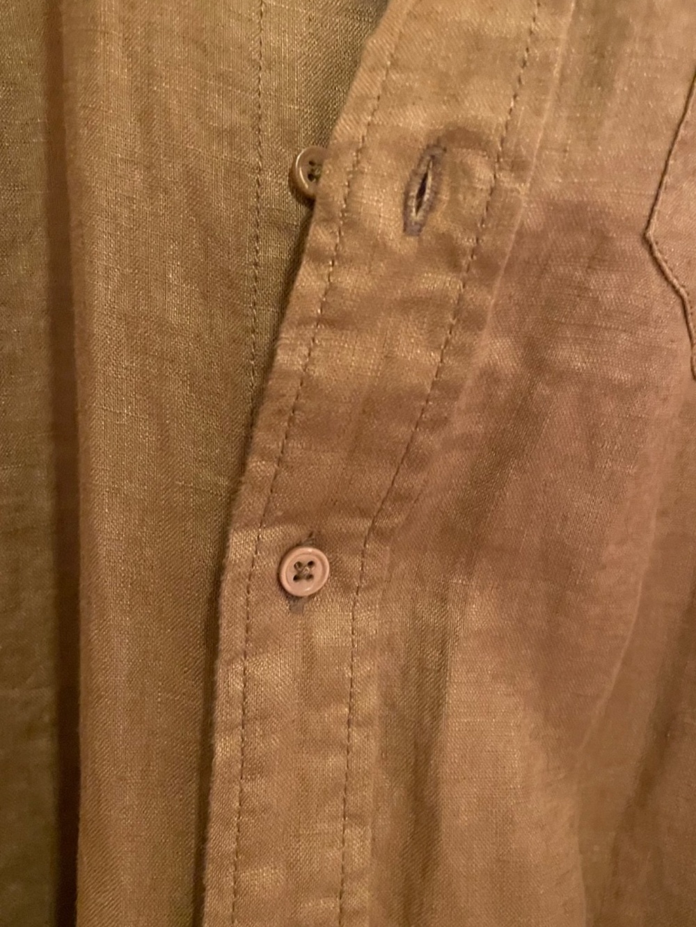 Quince 100% European Linen Maxi Shirt Dress - Picture 3 of 6